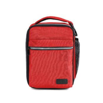 heavy duty outdoor lunch tote red explorer