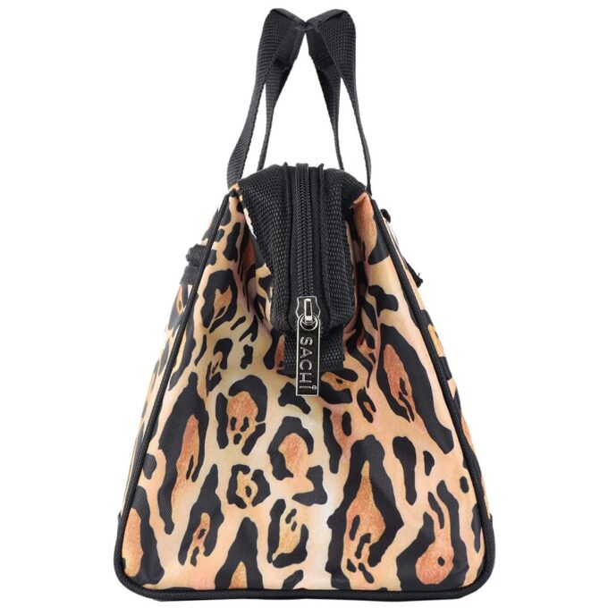 Sachi bags style34 leopard4 Style 34 Insulated Trendy Lunch Tote - Leopard