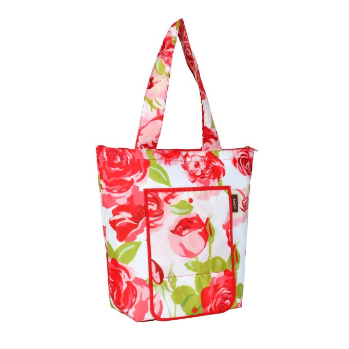 Folding Bag Bloom 2 Insulated Market Tote Set 3-Piece Set of Foldable Bags - Bloom