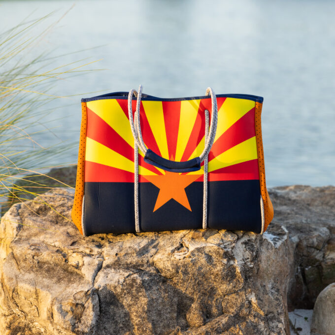 SACHI Carry-it-all Tote Bag - Arizona flag