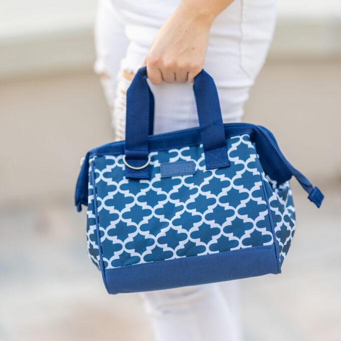2G2A4786 1 scaled Style 34 Insulated Trendy Lunch Tote - Moroccan Navy