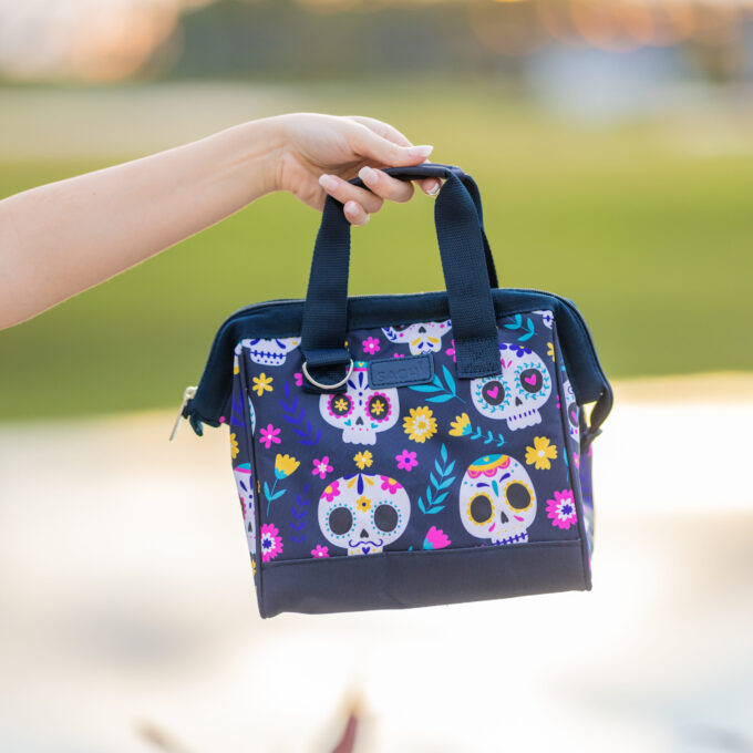 2G2A4796 scaled Style 34 Insulated Trendy Lunch Tote - Sugar Skull