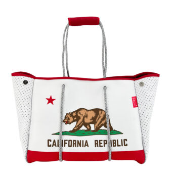 California State Flag Carry-it-all Tote bag by SACHI Bags