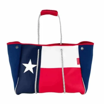 SACHI Carry-it-all Tote Bag - Texas flag