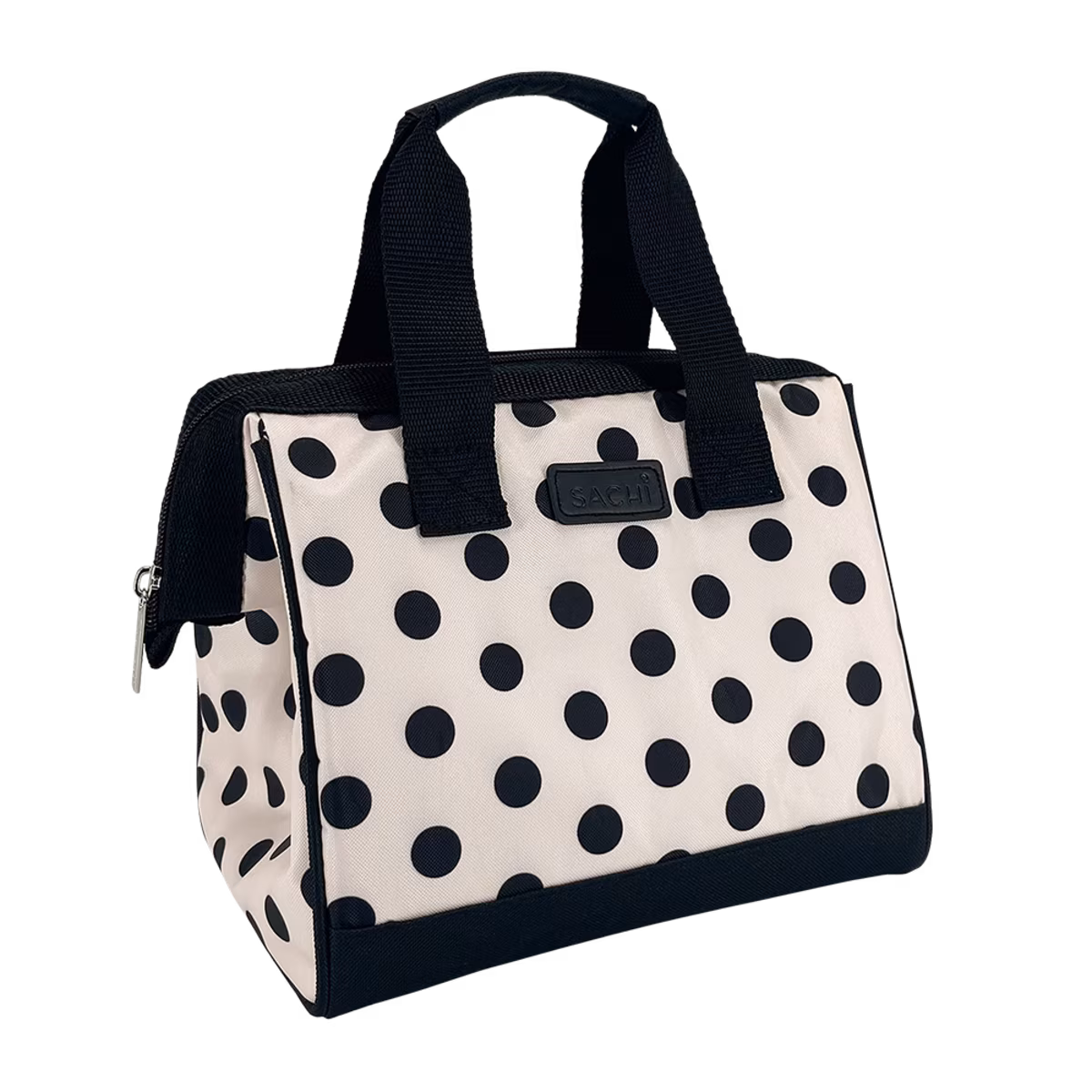 Ladies Lunch Tote Bags - Polka Dots